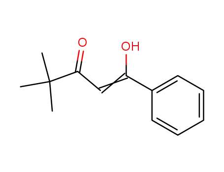 Benzoyl-pivaloyl-methan (Enolform); 1-Phenyl-4,4-dimethyl-1-hydroxy-3-oxo-penten-<sup>(1)</sup>