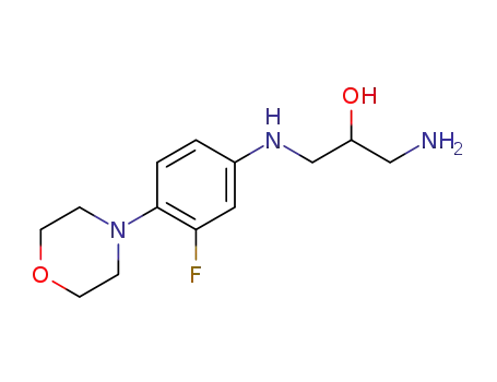 Molecular Structure of 333753-72-3 (Desacetyl-N,O-descarbonyl Linezolid)