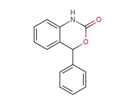 Molecular Structure of 13260-76-9 (4-Phenyl-1,4-dihydro-2H-3,1-benzoxazin-2-one)