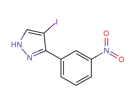 4-iodo-3-(3-nitrophenyl)-1H-pyrazole