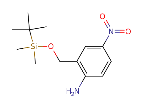 2-(tert-butyl-dimethyl-silanyloxymethyl)-4-nitro-phenylamine