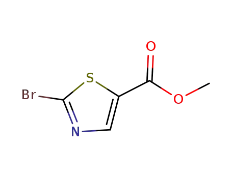 Molecular Structure of 54045-74-8 (Methyl 2-bromothiazole-5-carboxylate)