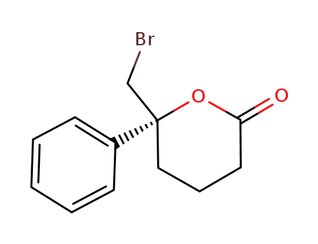 (R)-6-(bromomethyl)-6-phenyltetrahydro-2H-pyran-2-one