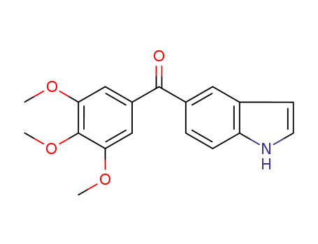 (1H-indol-5-yl)(3,4,5-trimethoxyphenyl)methanone