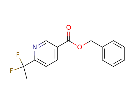 benzyl 6-(1,1-difluoroethyl)nicotinate