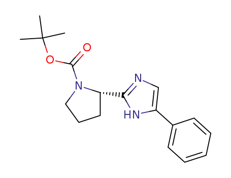tert-butyl (2S)-2-(4-phenyl-1H-imidazol-2-yl)pyrrolidine-1-carboxylate