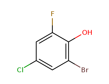 2-Bromo-4-chloro-6-fluorophenol Cas no.886499-88-3 98%