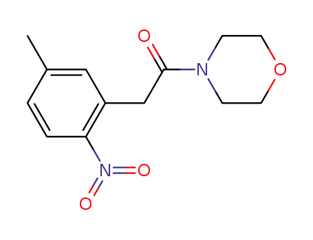2-(5-methyl-2-nitro-phenyl)-1-morpholino-ethanone