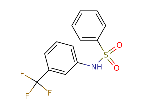 Benzenesulfonamide,N-[3-(trifluoromethyl)phenyl]- cas  2805-88-1