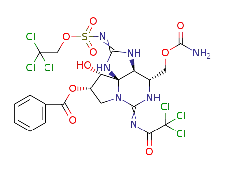 C<sub>21</sub>H<sub>21</sub>Cl<sub>6</sub>N<sub>7</sub>O<sub>9</sub>S