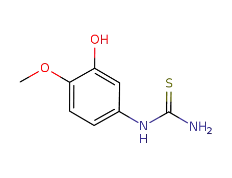 1-(3-HYDROXY-4-METHOXYPHENYL)THIOUREA
