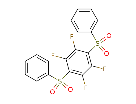 2,3,5,6-Tetrafluorobis(phenylsulphonyl)benzene