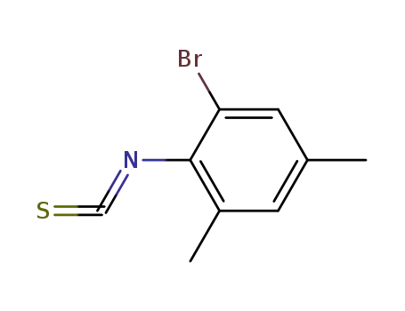 벤젠, 1-브로모-2-이소티오시아네이토-3,5-디메틸-(9CI)