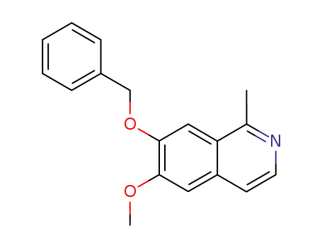 7-benzyloxy-6-methoxy-1-methylisoquinoline