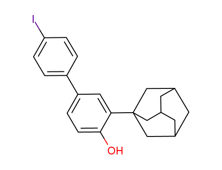 3-(1-adamantyl)-4'-iodobiphenyl-4-ol