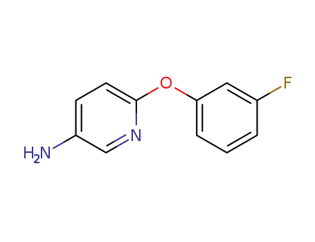 Molecular Structure of 954252-97-2 (6-(3-fluorophenoxy)pyridin-3-amine)