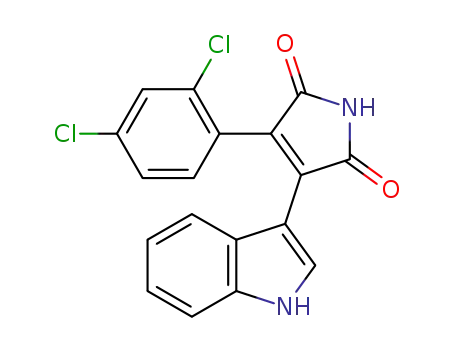 3-(2,4-dichlorophenyl)-4-(1H-indol-3-yl)-1H-pyrrole-2,5-dione