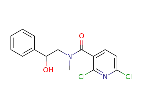 2,6-dichloro-N-(2-hydroxy-2-phenylethyl)-N-methylnicotinamide