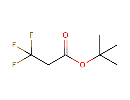 Molecular Structure of 423177-16-6 (tert-butyl 3,3,3-trifluoropropanoate)