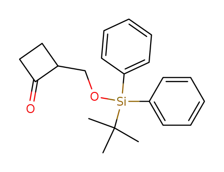 2-(((tert-butyldiphenylsilyl)oxy)methyl)cyclobutanone