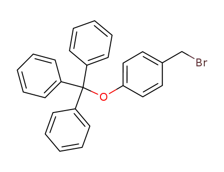 Molecular Structure of 1215269-88-7 (1-(bromomethyl)-4-(triphenylmethoxy)benzene)