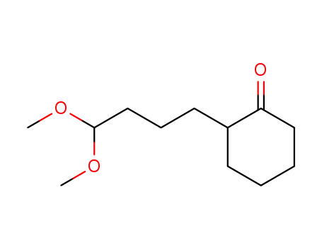 2-(4,4-dimethoxybutyl)cyclohexan-1-one