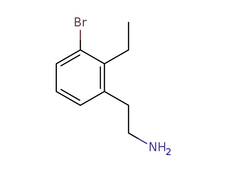 2-(3-bromo-2-ethylphenyl)ethylamine