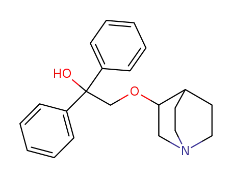 Molecular Structure of 63624-23-7 (Benzenemethanol, a-[(1-azabicyclo[2.2.2]oct-3-yloxy)methyl]-a-phenyl-)