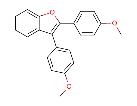 Benzofuran, 2,3-bis(4-methoxyphenyl)-