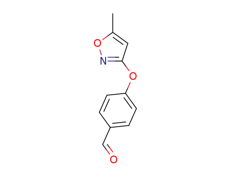 5-methyl-3-(4-formylphenoxy)isoxazole