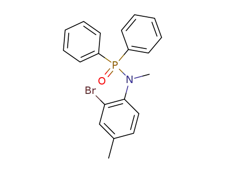 N-(2-Bromo-4-methylphenyl)-N-methyl-P,P-diphenylphosphinic amide