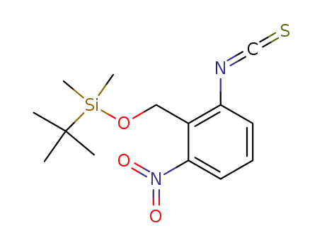 tert-butyl-(2-isothiocyanato-6-nitro-benzyloxy)-dimethyl-silane
