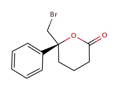 (S)-6-(bromomethyl)-6-phenyltetrahydro-2H-pyran-2-one