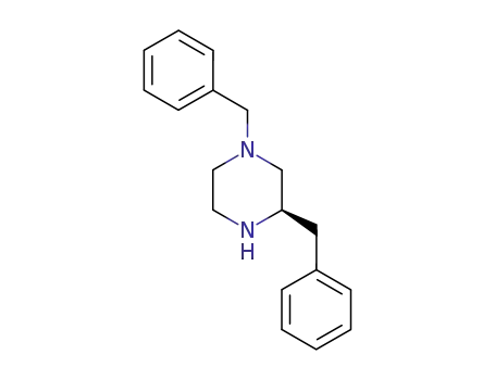 Molecular Structure of 169458-69-9 ((R)-1,3-dibenzylpiperazine)