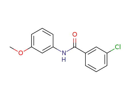 Molecular Structure of 331270-71-4 (3-chloro-N-(3-methoxyphenyl)benzamide)