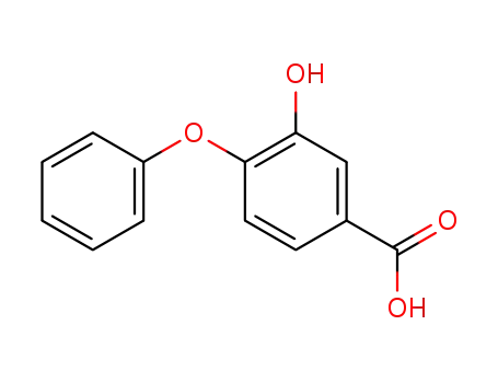 Molecular Structure of 129623-63-8 (3-hydroxy-4-phenoxy-benzoic acid)