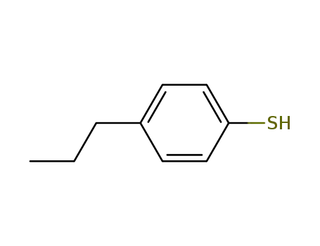 Molecular Structure of 4527-44-0 (4-N-PROPYLTHIOPHENOL)