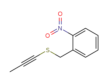 2-nitrobenzyl 1-propynyl sulfide