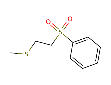 Molecular Structure of 99764-11-1 (methyl(2-(phenylsulfonyl)ethyl)sulfane)