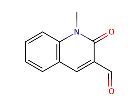 Molecular Structure of 67735-60-8 (1-METHYL-2-OXO-1,2-DIHYDRO-QUINOLINE-3-CARBALDEHYDE)