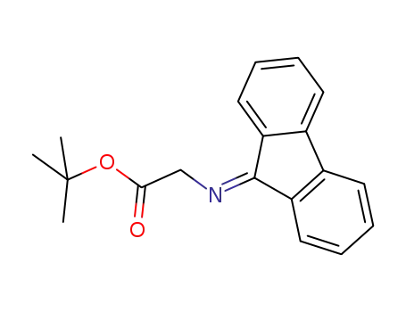 (fluoren-9-ylideneamino)acetic acid tert-butyl ester