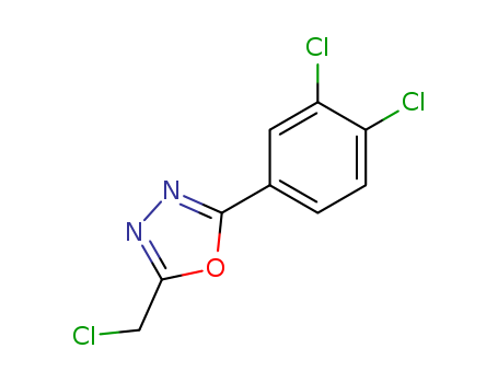 2-(Chloromethyl)-5-(3,4-dichlorophenyl)-1,3,4-oxadiazole 33575-81-4