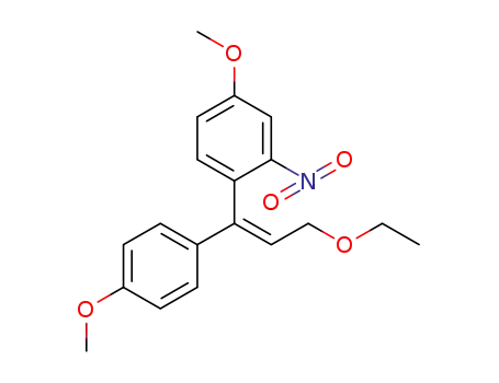 (Z)-1-[3-ethoxy-1-(4-methoxyphenyl)prop-1-enyl]-4-methoxy-2-nitrobenzene