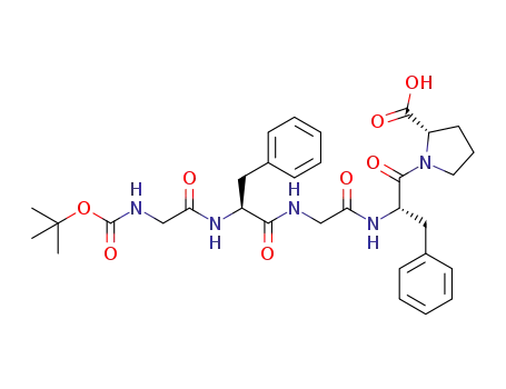 Molecular Structure of 1270202-28-2 (Boc-GFGFP-OH)