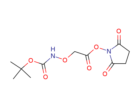 Carbamic acid, [2-[(2,5-dioxo-1-pyrrolidinyl)oxy]-2-oxoethoxy]-, 1,1-dimethylethyl ester