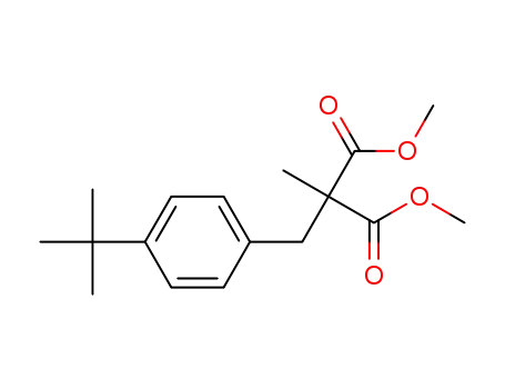 2-(4-t-butyl-benzyl)-2-methyl-malonic acid dimethyl ester