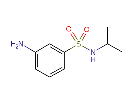 Molecular Structure of 118837-66-4 (3-AMINO-N-ISOPROPYLBENZENESULFONAMIDE)