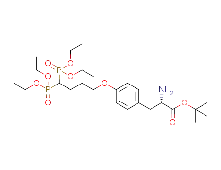 tert-butyl O-(4,4-bis(diethylphosphono)butyl)-L-tyrosine