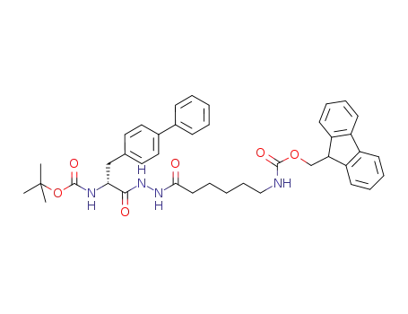 N-{(2R)-2-[(tert-butoxy)carbonylamino]-3-(4-phenylphenyl)propanoylamino}-6-[(fluoren-9-ylmethoxy)carbonylamino]hexanamide