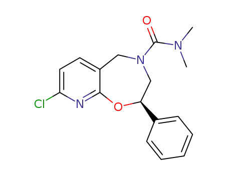 (R)-8-chloro-N,N-dimethyl-2-phenyl-2,3-dihydropyrido[3,2-f][1,4]oxazepine-4(5H)-carboxamide